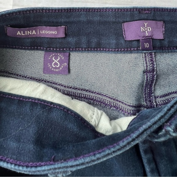 NYDJ Women’s Alina Skinny Jeans Size 10 - Picture 3 of 10